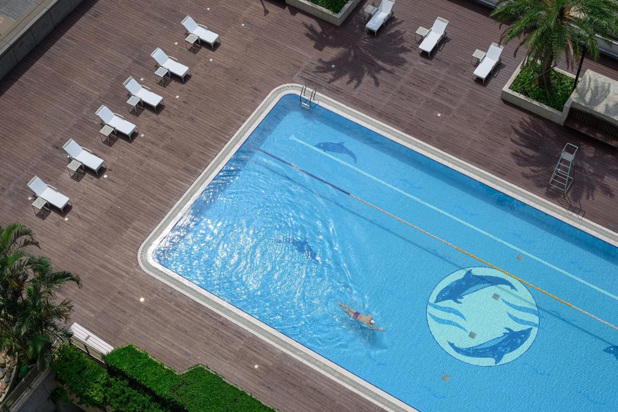 Evergreen Resort Hotel - Jiaosi Цзяосі Екстер'єр фото Swimming pool