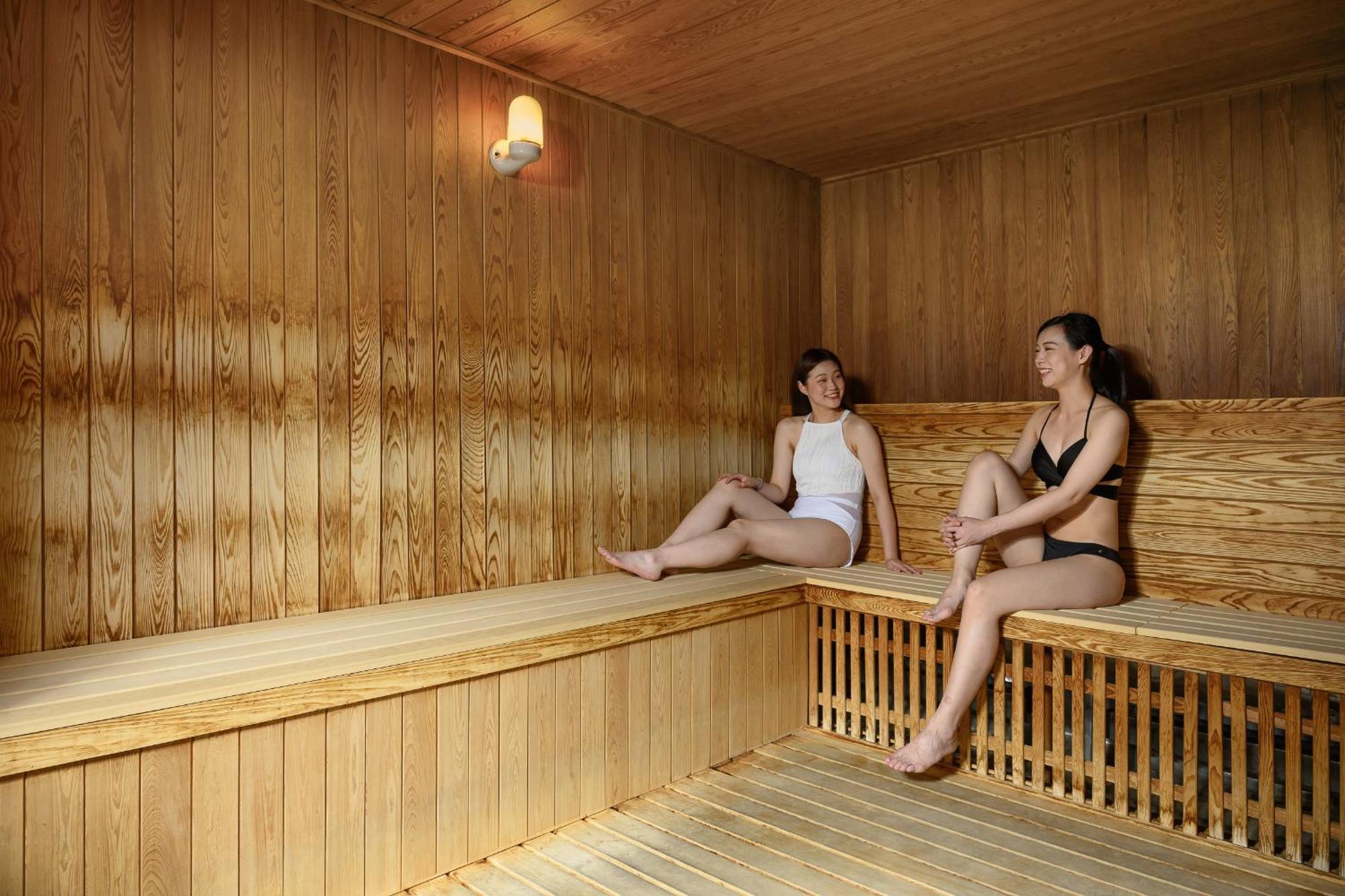 Evergreen Resort Hotel - Jiaosi Цзяосі Екстер'єр фото Sauna